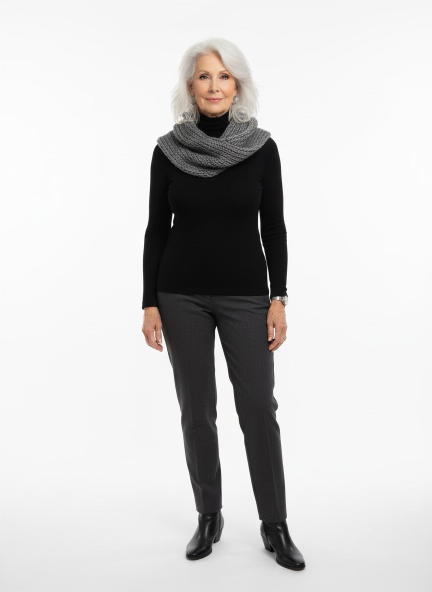 Infinity and Beyond Collection– Handmade Cozy Loop Scarf | Acrylic Wool Blend | Unisex Winter Accessory