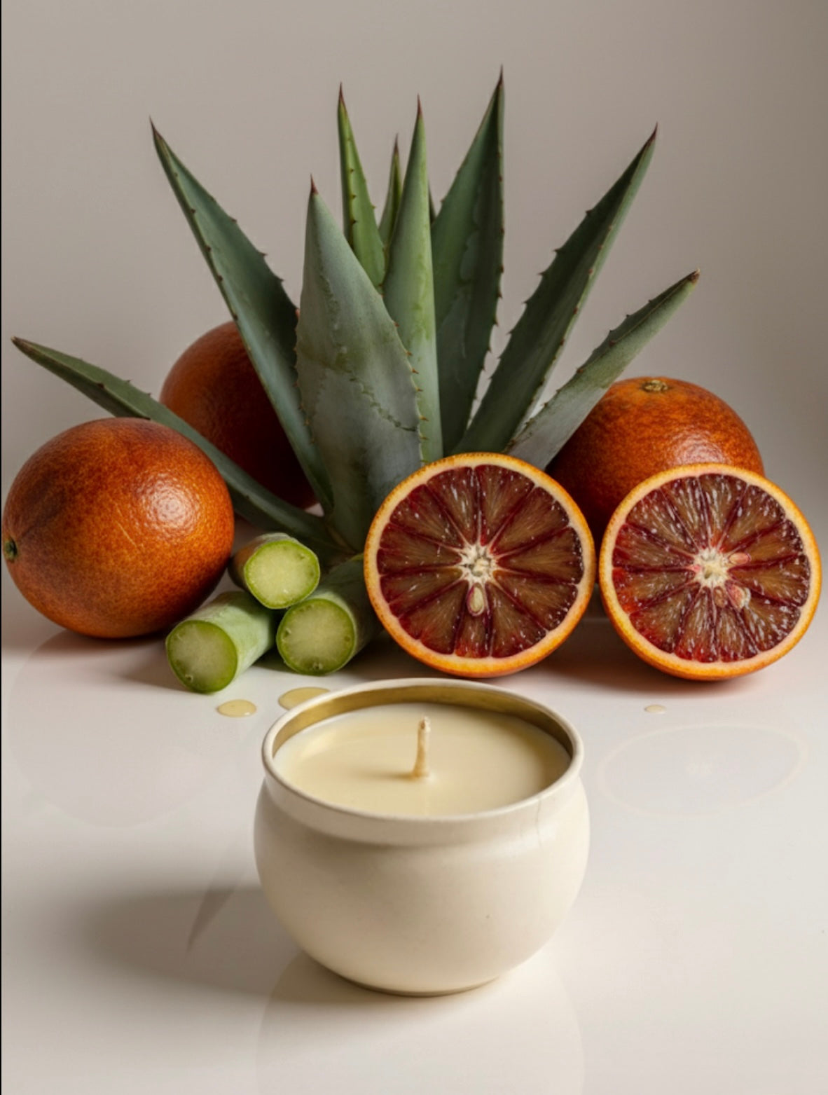 4 oz Coconut Soy Tin Candle | Clean-Burn, Hand-Poured