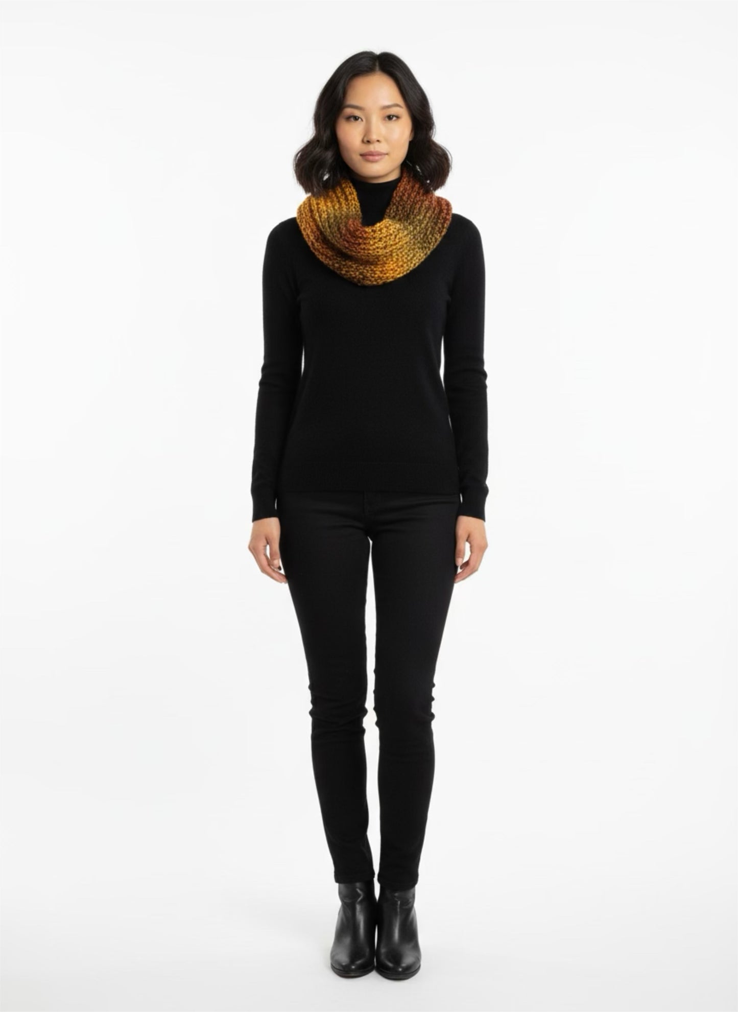 Handmade Infinity Loop Scarves – Soft Acrylic Blend | Cozy & Stylish