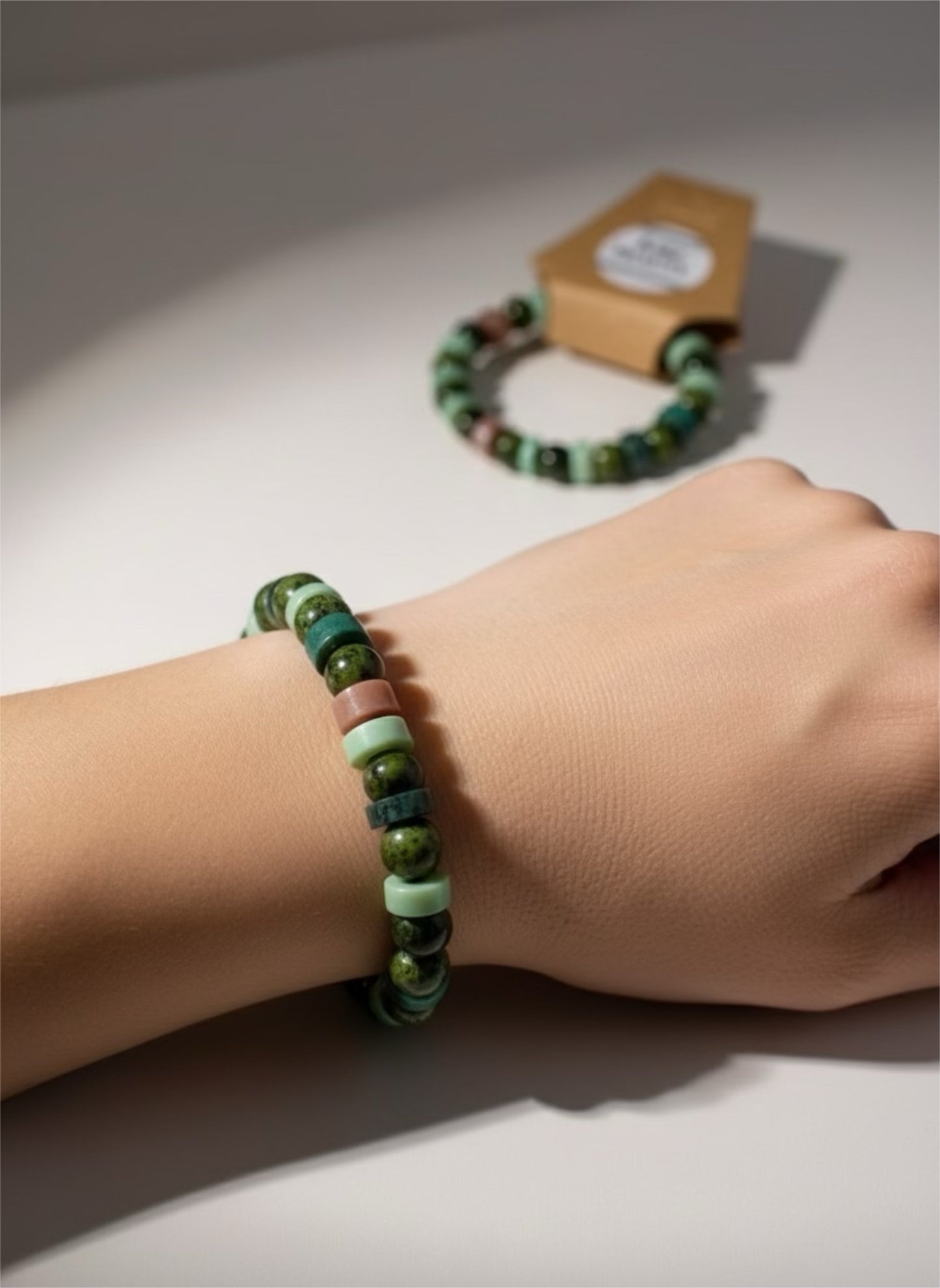 Forest Pine 8mm Bracelet