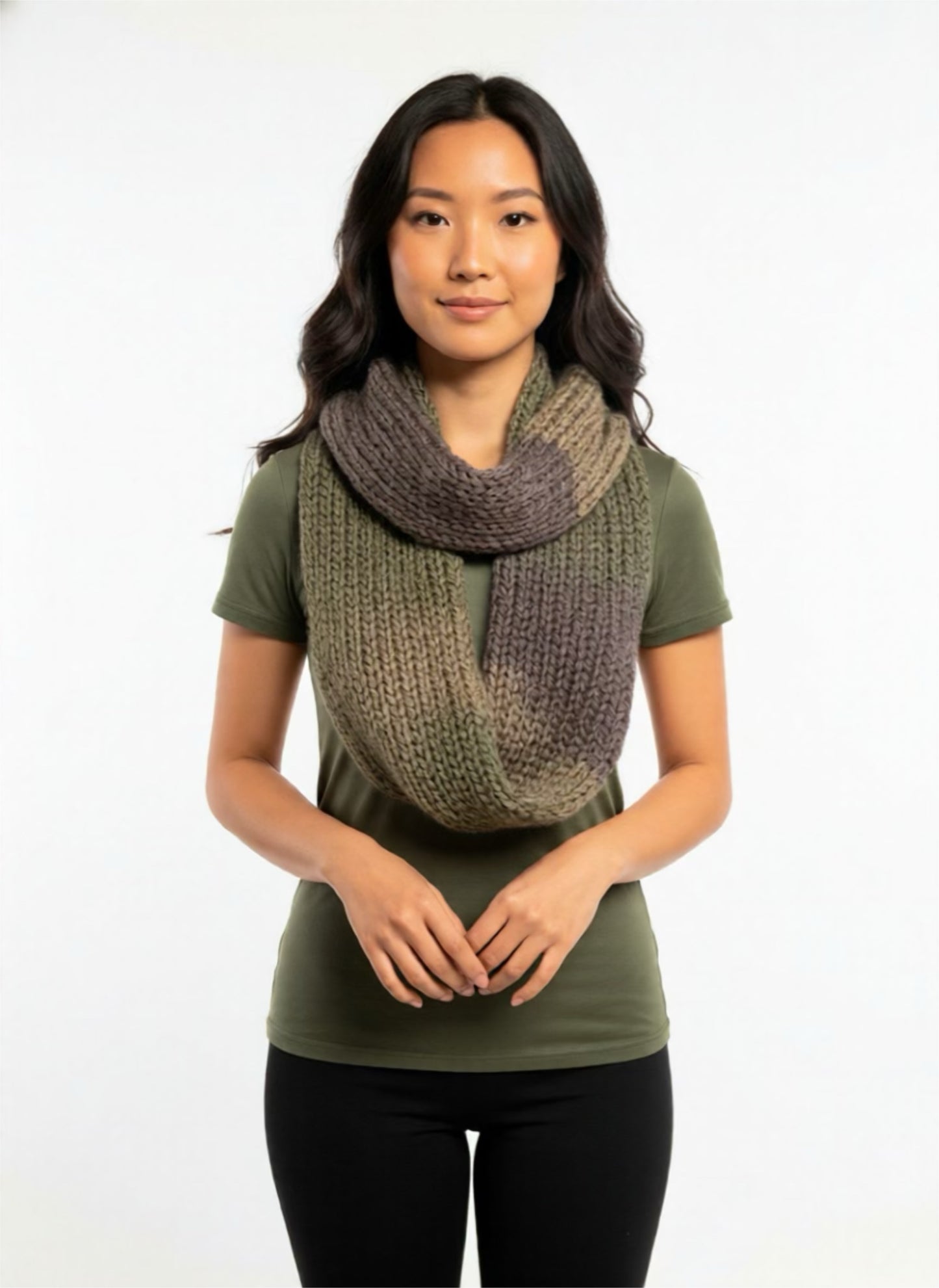 Infinity and Beyond Collection– Handmade Cozy Loop Scarf | Acrylic Wool Blend | Unisex Winter Accessory