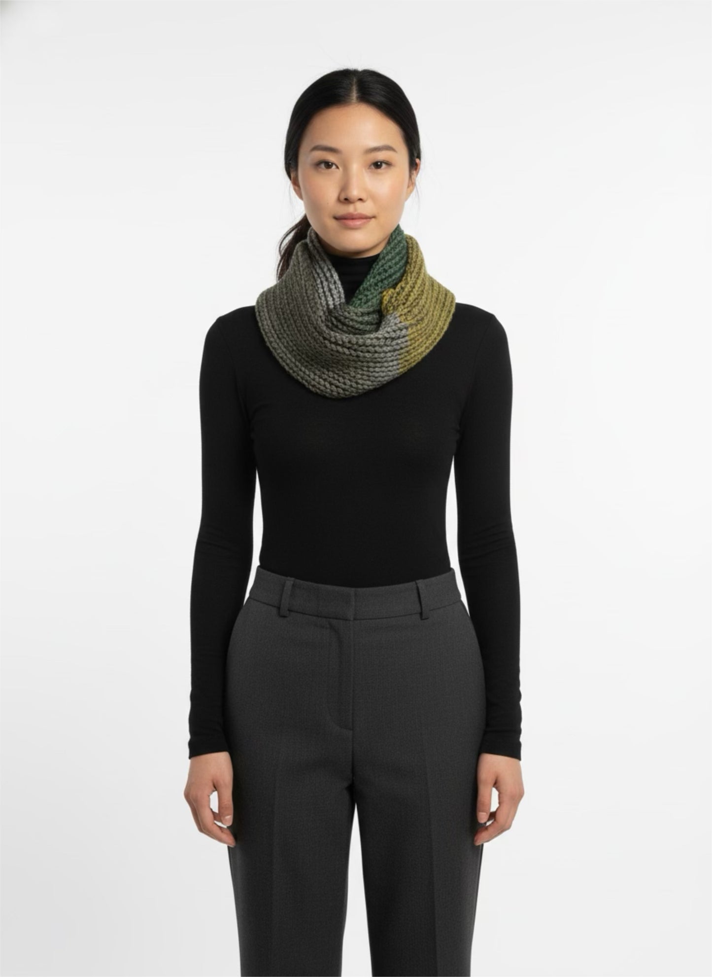 Infinity and Beyond Collection– Handmade Cozy Loop Scarf | Acrylic Wool Blend | Unisex Winter Accessory