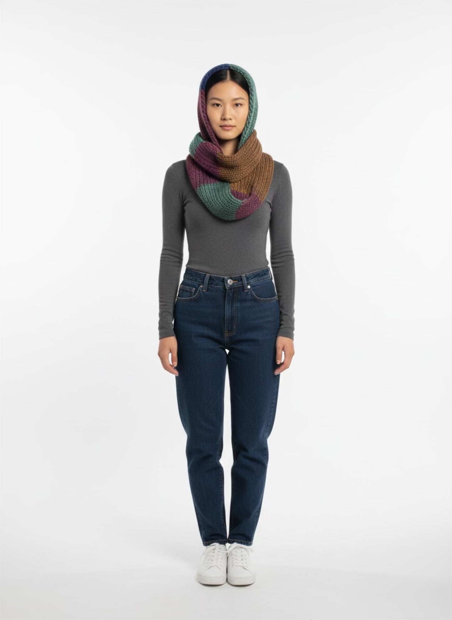 Infinity and Beyond Collection– Handmade Cozy Loop Scarf | Acrylic Wool Blend | Unisex Winter Accessory