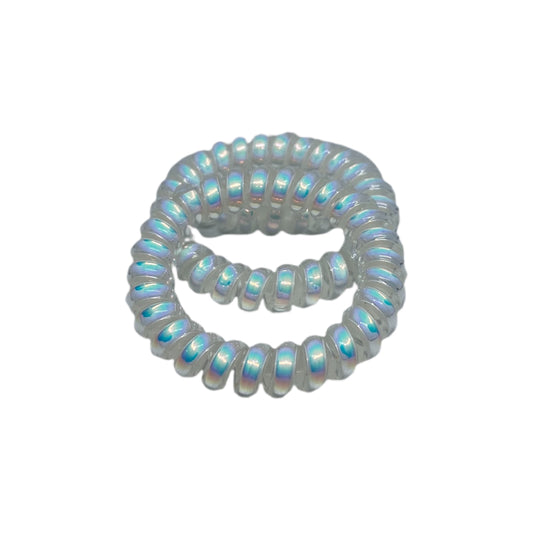 Babz Beauty™- Opal Spiral Cord Hair Tie
